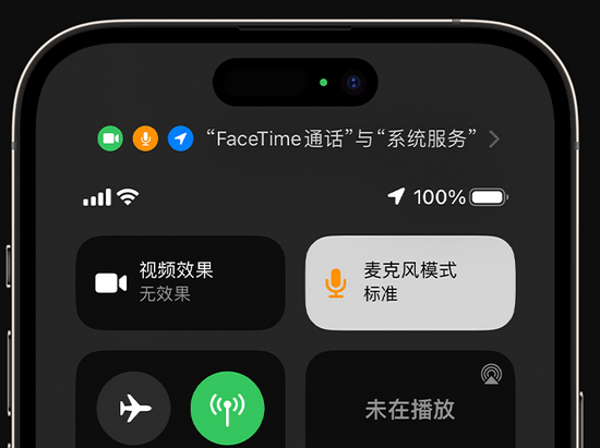 岚皋苹果授权维修网点分享iPhone在通话时让你的声音更清晰 