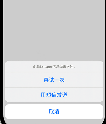 岚皋apple维修iPhone上无法正常发送iMessage信息