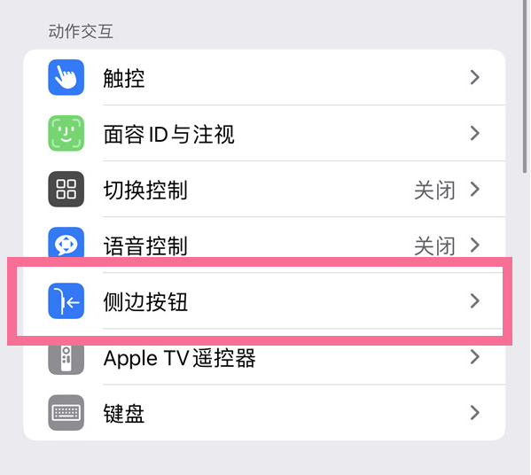 岚皋苹果14维修店分享iPhone14 Plus侧键双击下载功能关闭方法 