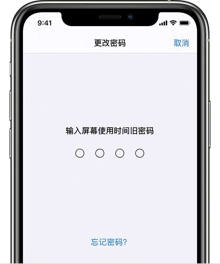 岚皋苹果手机维修分享iOS 14 忘记屏幕使用时间密码怎么办 